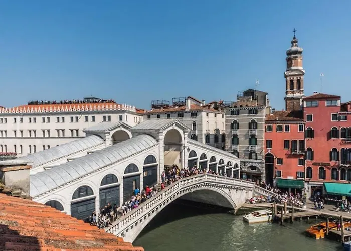 شقة Rialto With Canal Grande View *